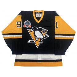 1991 Pittsburgh Penguins 14 Player Team Signed Stanley Cup Hockey Jersey #/91