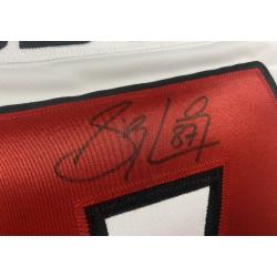 Sidney CROSBY Signed Team Canada Sochi 2014 Olympic White Jersey *RARE*