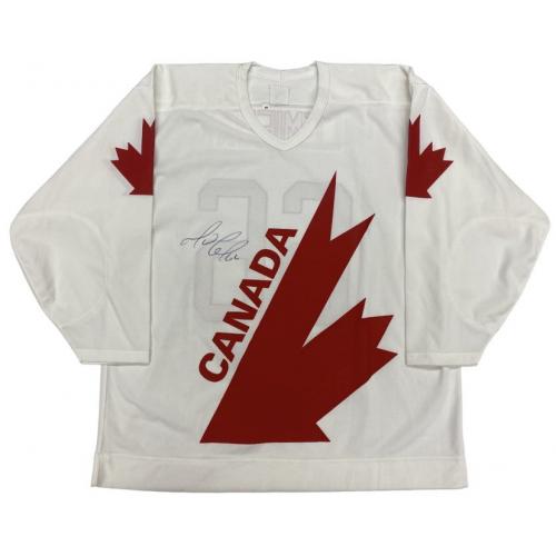 Mario LEMIEUX Signed 1987 Team Canada Nike Pro Jersey *RARE*
