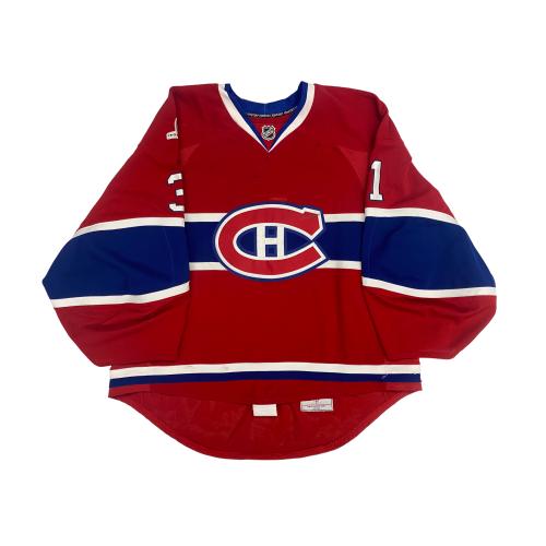 Carey Price Montreal Canadiens GAME USED 2008-09 Jersey *CENTENNIAL SEASON!*