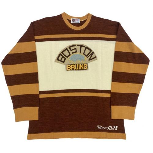 Eddie Shore (deceased 1985) Signed Boston Bruins Vintage Wool 1928 Model Jersey