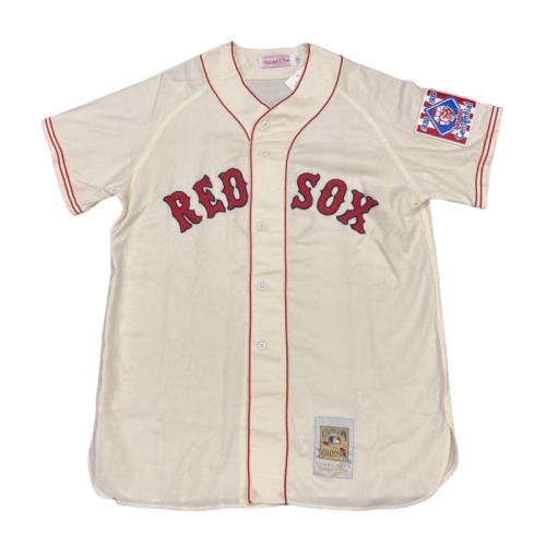 Ted Williams (deceased 2002) Signed Boston Red Sox Vintage Wool Model Jersey