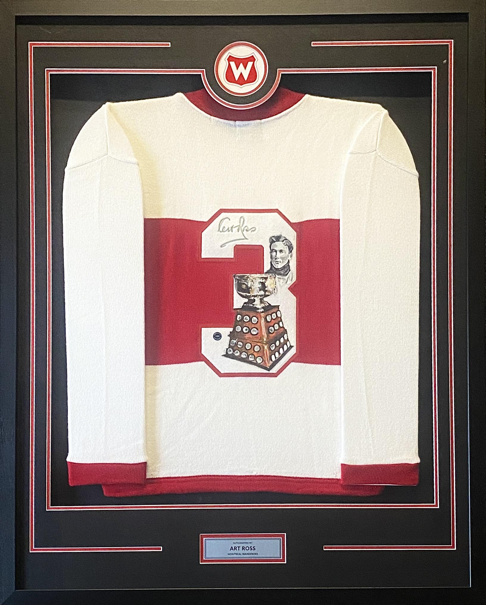 AJH Hockey Jersey Art: Concept of the Dead: Montreal Wanderers by me
