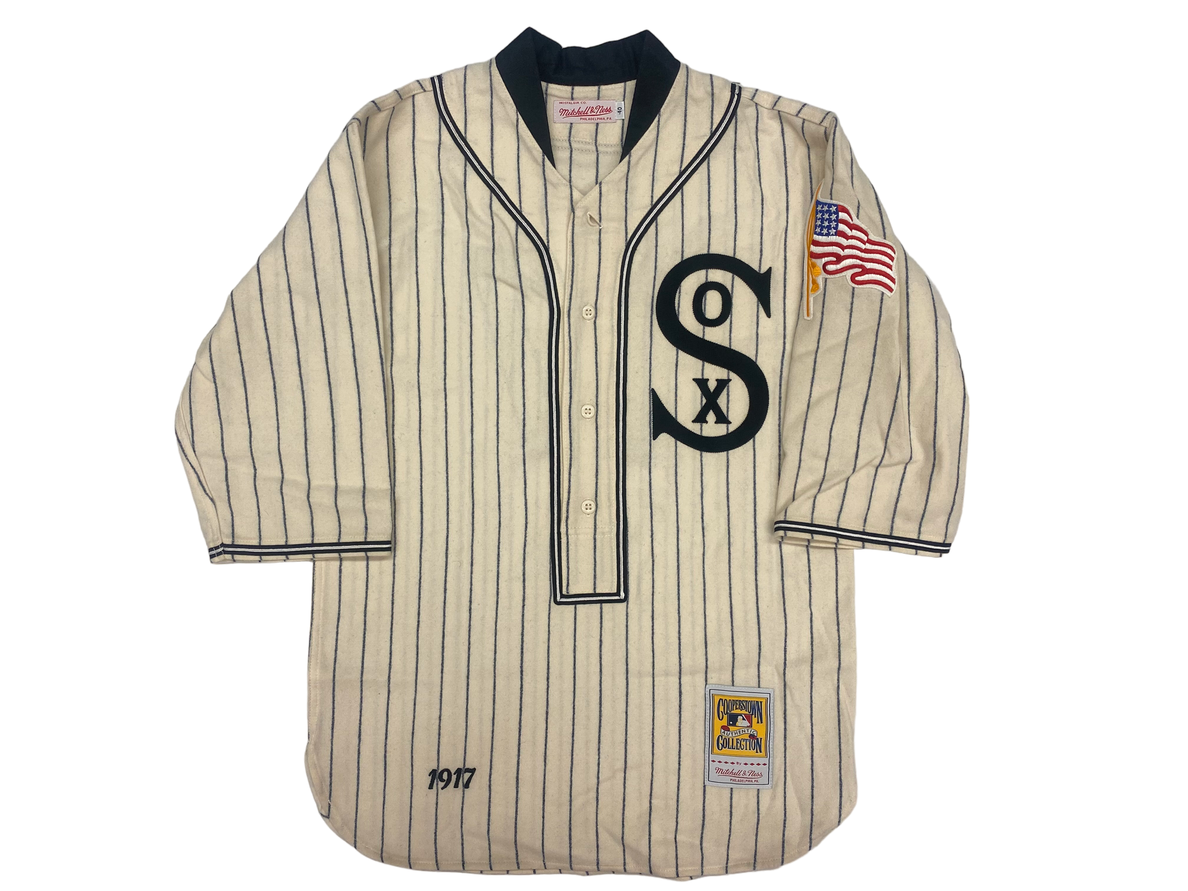 Eddie Collins (deceased 1951) Signed Chicago White Sox Vintage Wool 1917  Model Jersey
