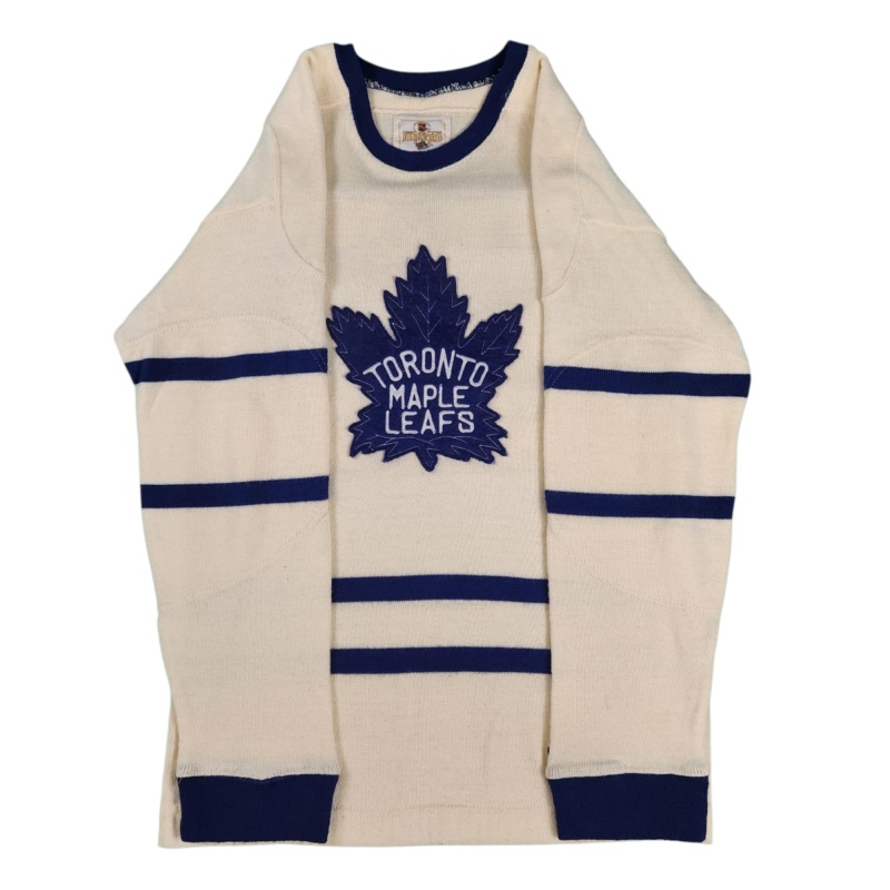 50 MISSION SWEATER! BARILKO & TRAGICALLY HIP 6 AUTO TORONTO MAPLE LEAFS JERSEY