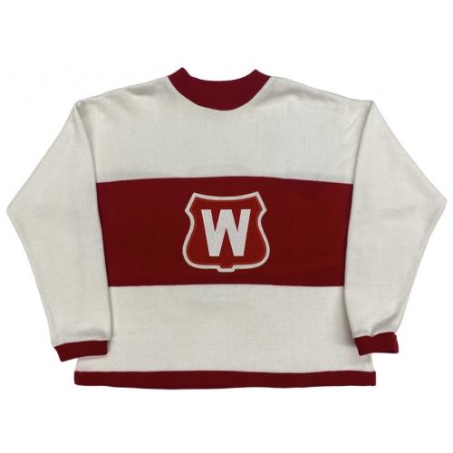 Art Ross (deceased 1964) Signed Montreal Wanderers Vintage Wool Model Jersey