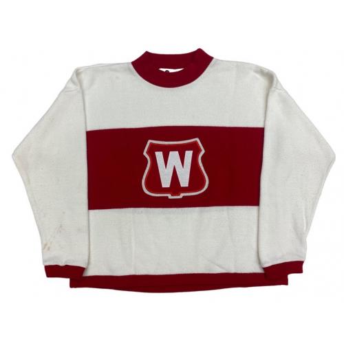 Art Ross (deceased 1964) Signed Montreal Wanderers Vintage Wool Model Jersey