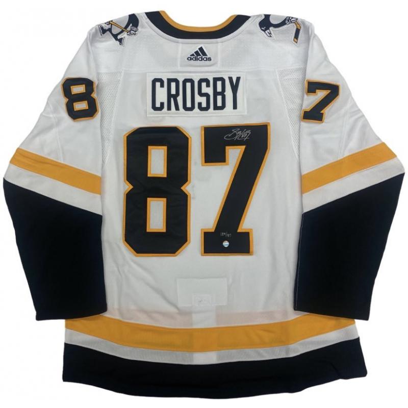 Sidney Crosby Signed Pittsburgh Penguins Sunflower Adidas Jersey