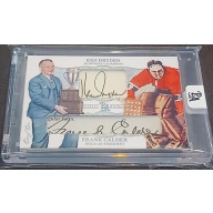 1/1 KEN DRYDEN & FRANK CALDER Montreal Canadiens DUAL AUTO Card