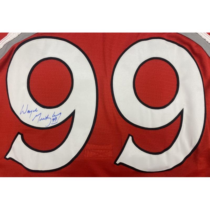 Wayne GRETZKY Signed Team Canada 1998 Pro Bauer Red Jersey