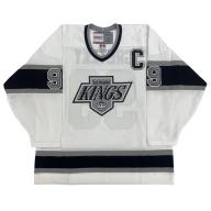 Wayne GRETZKY Signed Los Angeles Kings White Jersey *UPPER DECK*
