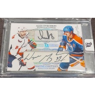 1/1 WAYNE GRETZKY & ALEX OVECHKIN Oilers & Capitals Dual AUTO CARD