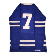 ULTRA RARE Tim HORTON Signed Toronto Maple Leafs Vintage Wool Jersey