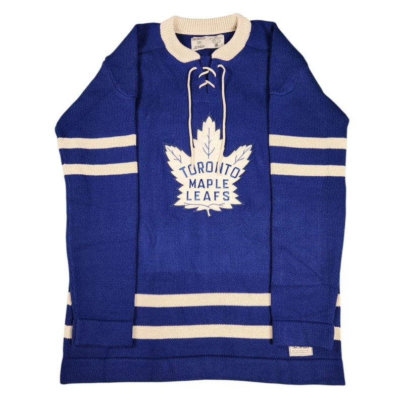 ULTRA RARE Tim HORTON Signed Toronto Maple Leafs Vintage Wool Jersey