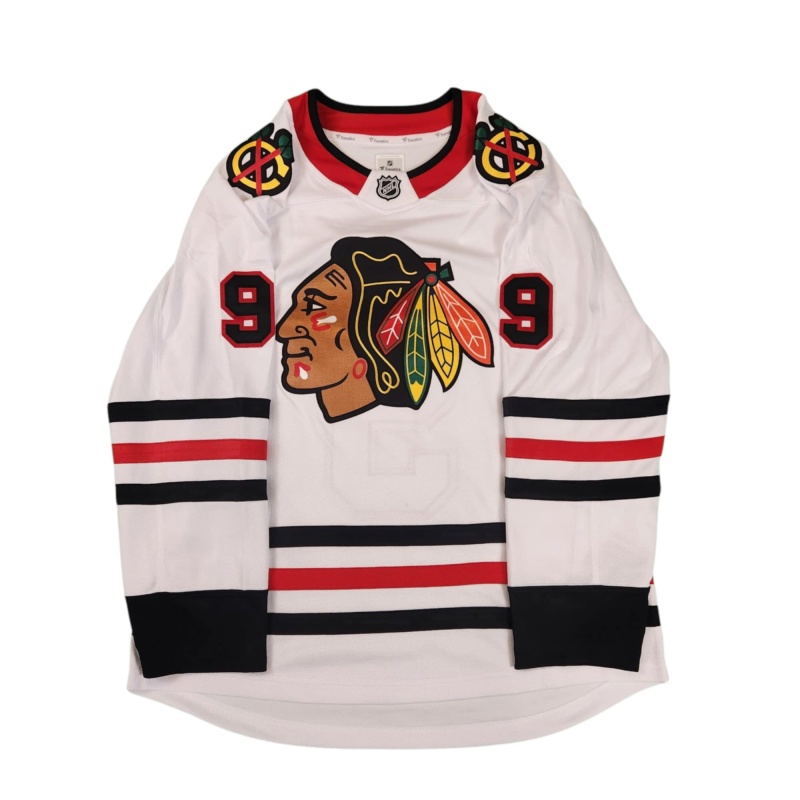 Bobby HULL Signed Chicago Blackhawks "Golden Jet" White Fanatics Jersey
