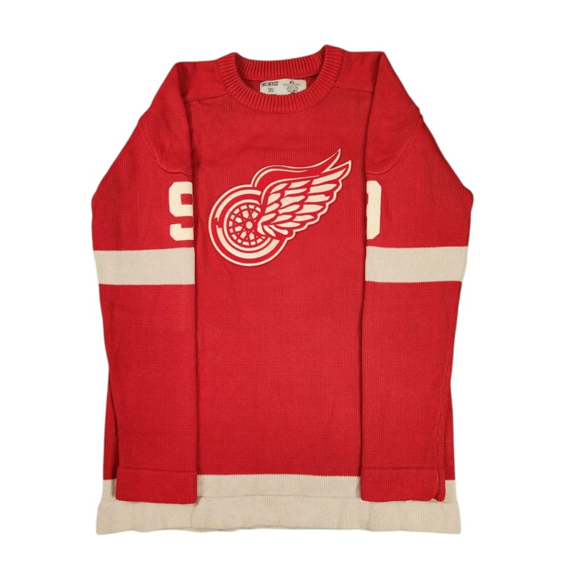 Gordie HOWE Signed Detroit Red Wings "Mr. Hockey" Vintage CCM Wool Jersey