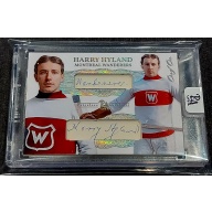1/1 HARRY HYLAND Montreal Wanderers AUTO & Inscribed "Wanderers" AUTO CARD