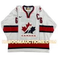Mario LEMIEUX Signed Team Canada 2002 Olympic Pro Nike WhiteJersey *VERY RARE!*