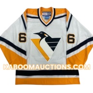 Mario LEMIEUX Signed Pittsburgh Penguins CCM Pro Model Jersey STEINER *RARE*