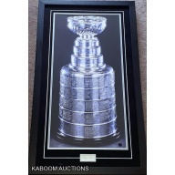 ``Lord Stanley`` Frederick Arthur Stanley (deceased 1908) ``Stanley of Preston`` Signed Custom Framed Stanley Cup Canvas Print