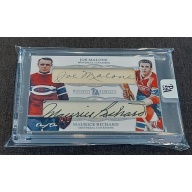 1/1 JOE MALONE & MAURICE RICHARD Montreal Canadiens DUAL AUTO CARD