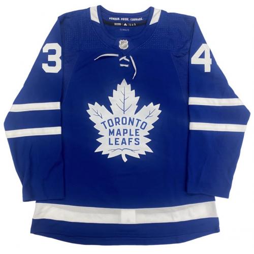 Auston MATTHEWS Signed Toronto Maple Leafs Pro Adidas Blue (Home) Jersey