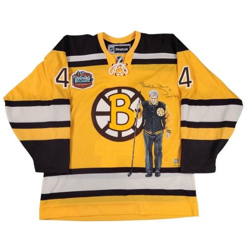 1/1 Bobby ORR Signed & Hand Painted Boston Bruins "Winter Classic" Jersey