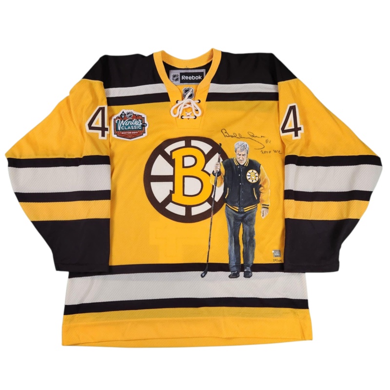 1/1 Bobby ORR Signed & Hand Painted Boston Bruins "Winter Classic" Jersey