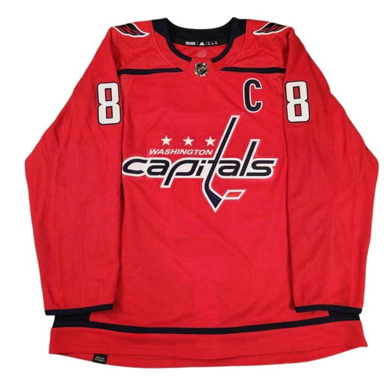 1/1 Alexander OVECHKIN Signed & Hand Painted Washington Capitals "894 Goals Celebration" Jersey