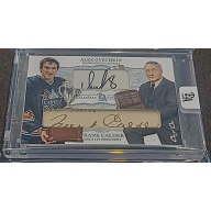 1/1 ALEX OVECHKIN & FRANK CALDER Washington Capitals DUAL AUTO Card