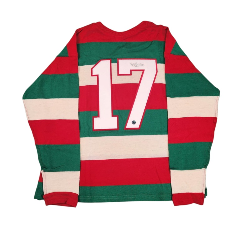 IMPOSSIBLY RARE Lester Patrick Signed Seattle Metropolitans Vintage Wool Jersey