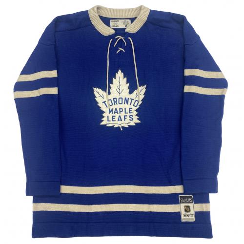 Harvey Busher Jackson (deceased 1966) Signed Toronto Maple Leafs Vintage Wool 1929 Model Jersey
