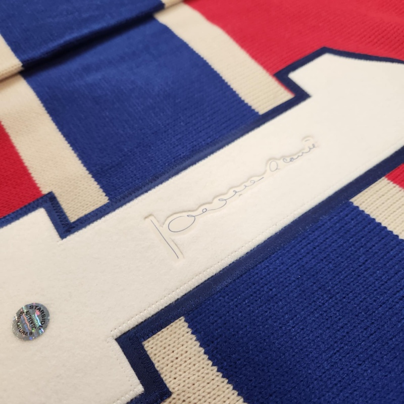 ULTRA RARE Jacques PLANTE Signed Montreal Canadiens Vintage Wool Jersey