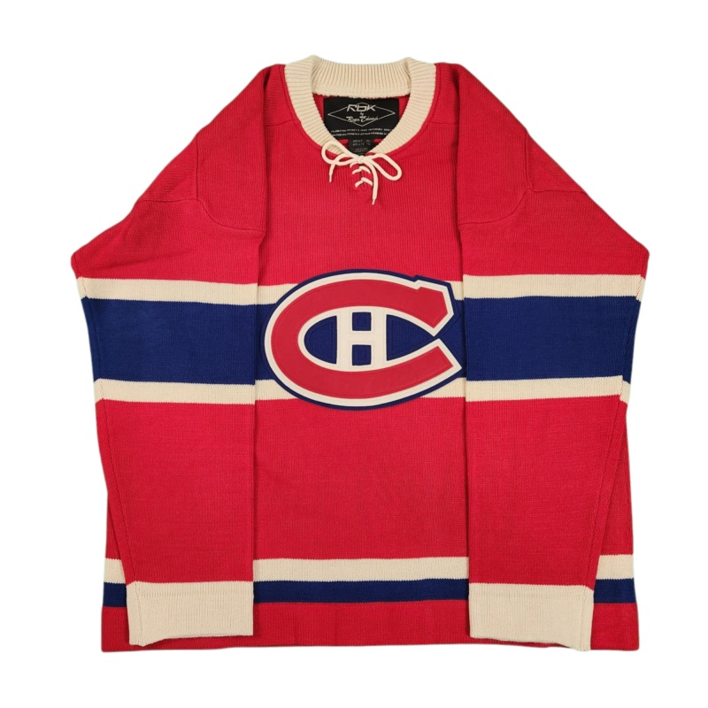 ULTRA RARE Jacques PLANTE Signed Montreal Canadiens Vintage Wool Jersey