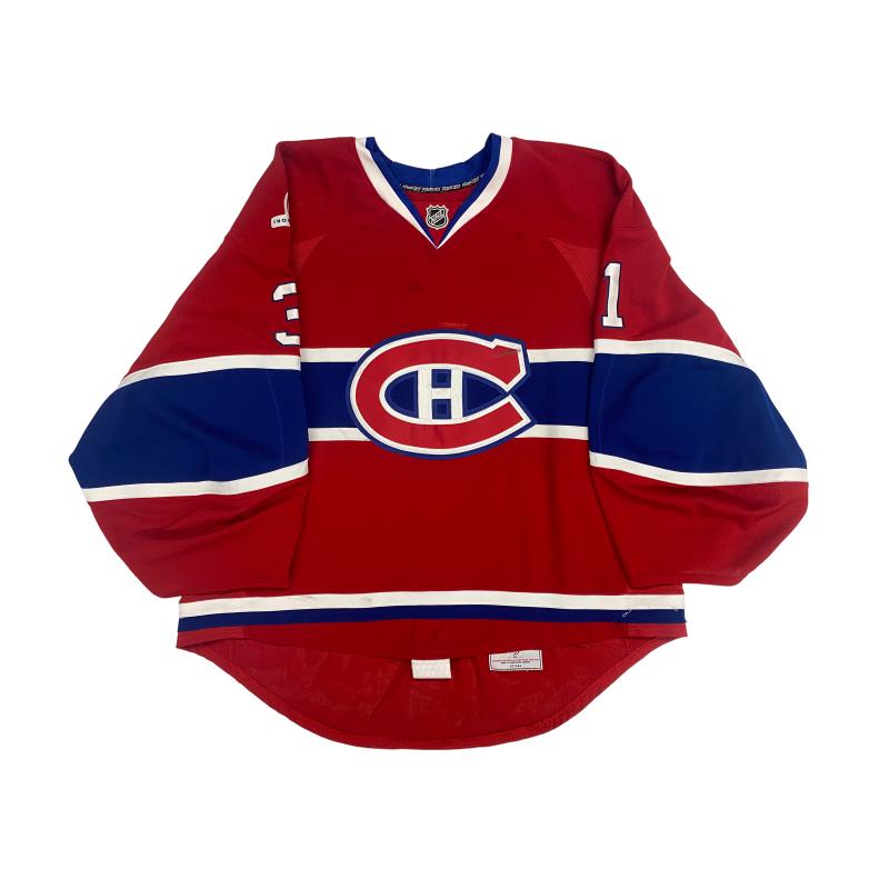 Carey Price Montreal Canadiens GAME USED 2008-09 Jersey *CENTENNIAL SEASON!*