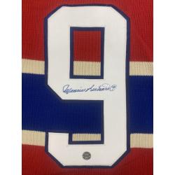 The Rocket Maurice Richard (deceased 2000) Signed Montreal Canadiens Vintage Wool Model Jersey