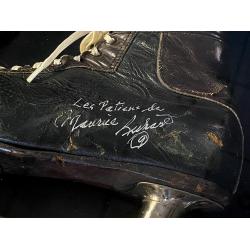 DELUXE FRAMED Maurice ROCKET Richard's Signed & Worn Vintage Hockey Skates