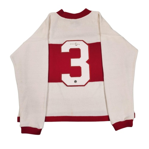 IMPOSSIBLY RARE Art ROSS Signed Montreal Wanderers Vintage Wool Jersey