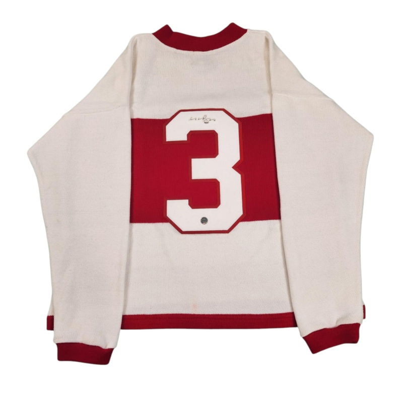 IMPOSSIBLY RARE Art ROSS Signed Montreal Wanderers Vintage Wool Jersey