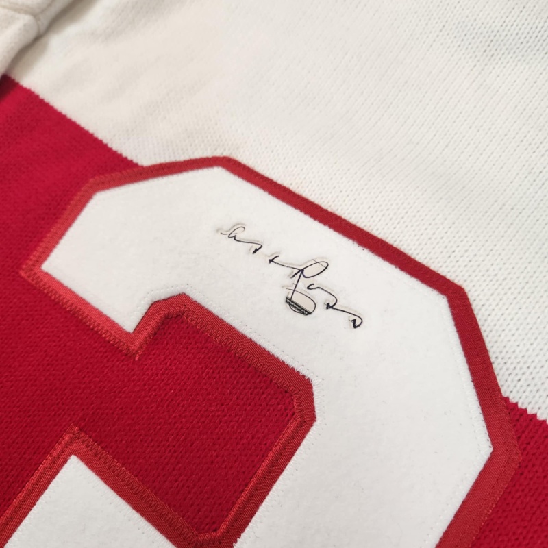 IMPOSSIBLY RARE Art ROSS Signed Montreal Wanderers Vintage Wool Jersey