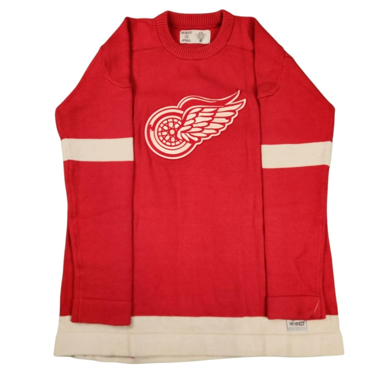 EXTREMELY RARE Terry SAWCHUK Signed Detroit Red Wings Vintage Wool Jersey