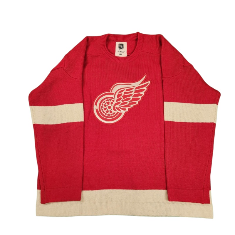 EXTREMELY RARE Terry SAWCHUK Signed Detroit Red Wings Vintage Wool Jersey