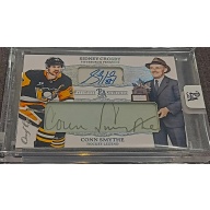 1/1 SIDNEY CROSBY & CONN SMYTHE Pittsburgh Penguins DUAL AUTO Card