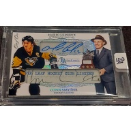 1/1 MARIO LEMIEUX & CONN SMYTHE Pittsburgh Penguins DUAL AUTO Card