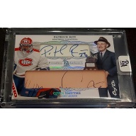 1/1 PATRICK ROY & CONN SMYTHE Montreal Canadiens DUAL AUTO Card