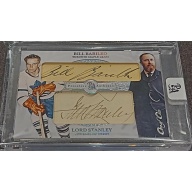 1/1 BILL BARILKO & LORD STANLEY Toronto Maple Leafs DUAL AUTO Card