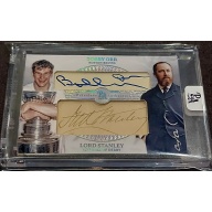 1/1 BOBBY ORR & LORD STANLEY Boston Bruins DUAL AUTO Card