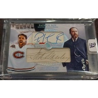 1/1 PATRICK ROY & LORD STANLEY Montreal Canadiens DUAL AUTO Card