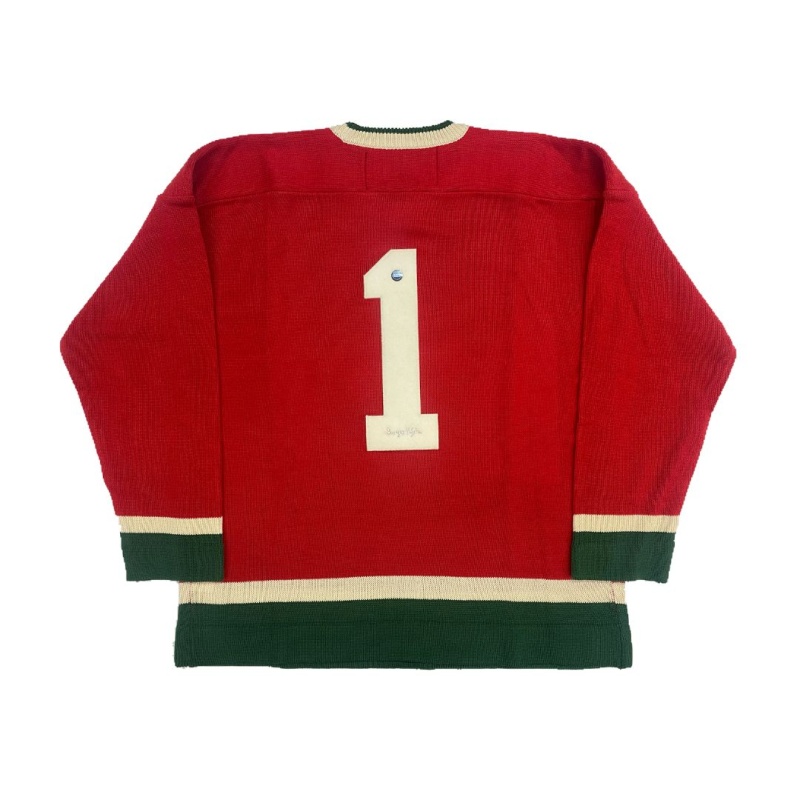 Georges Vezina (deceased 1926) Signed Montreal Canadiens Vintage 1910-1911 Wool Jersey